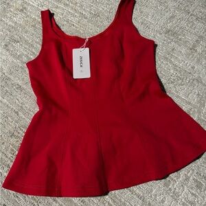 Women's Red Tank Top